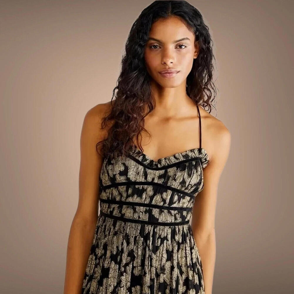 Free People Charlie Bustier Dress SIZE L